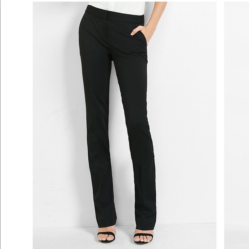 NWOT EXPRESS Mid Rise Barely Boot Columnist Pant